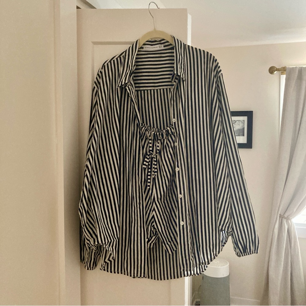 Faithfull the Brand Lined Pajama Set